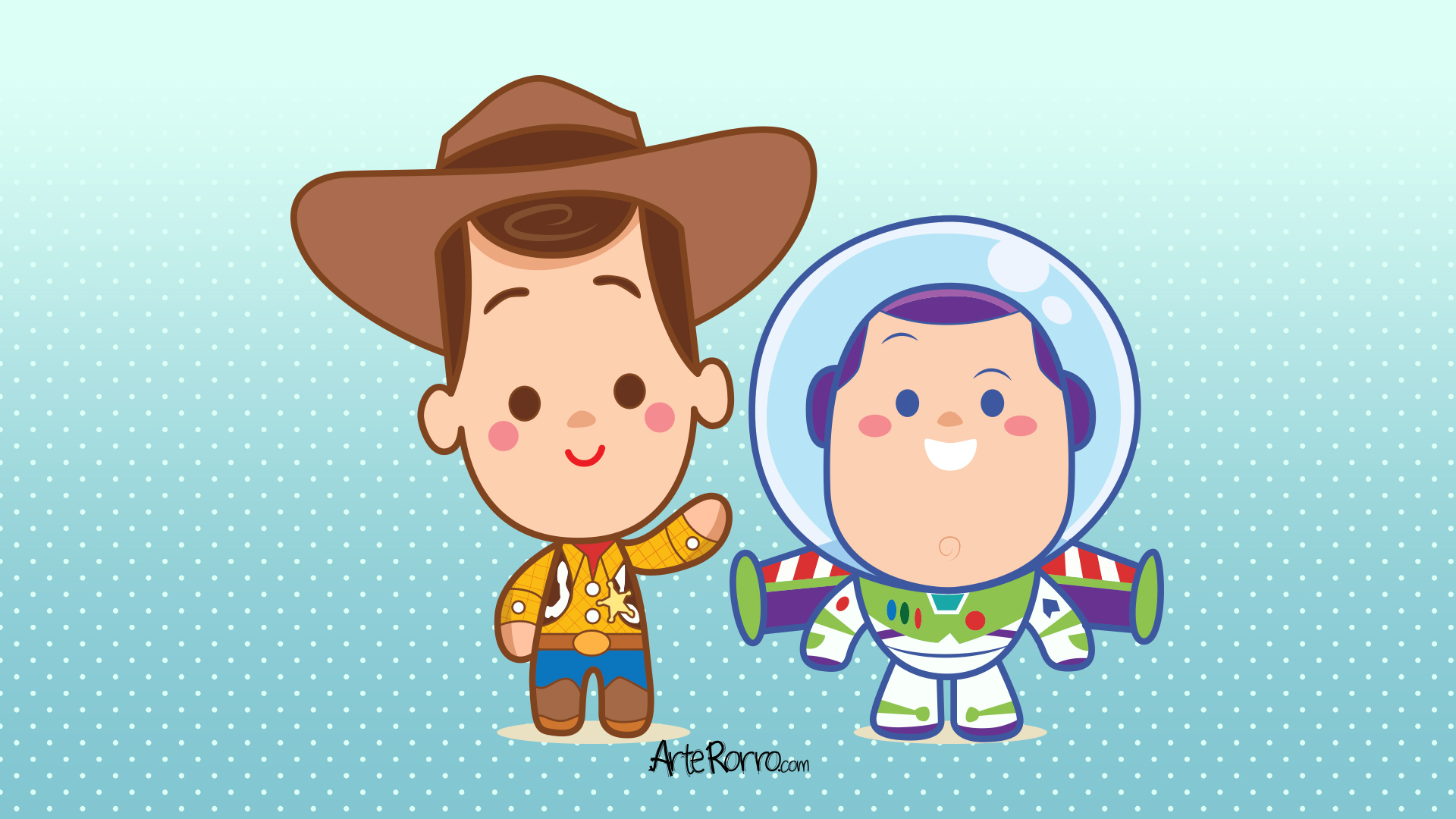 Woody y Buzz Lightyear