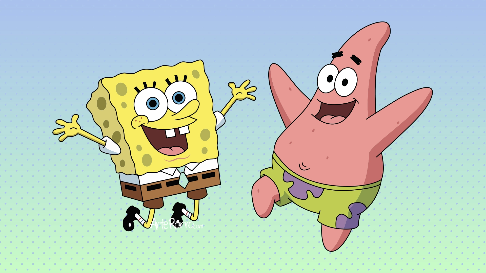 Bob Esponja y Patricio